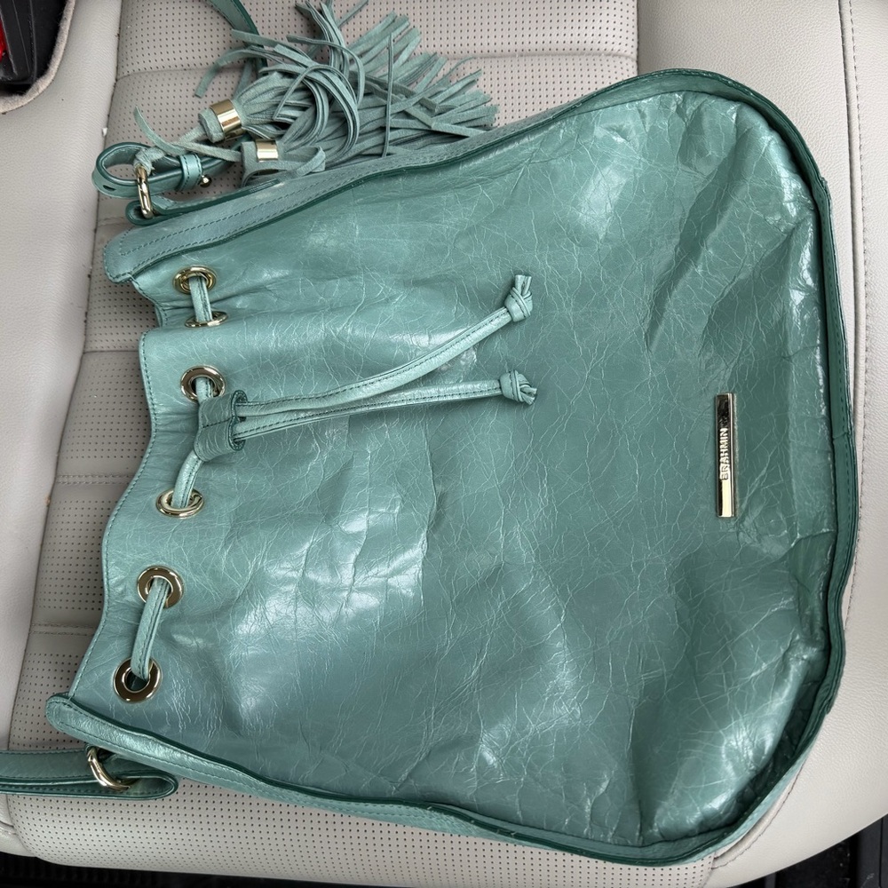 Brahmin Seafoam Crossbody Bag